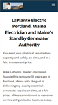 Mobile Screenshot of laplanteelectric.com